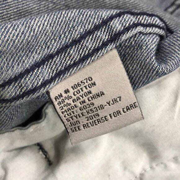 Tractr Basic Girls Jean Jacket - Picture 5 of 5